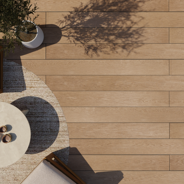 NewDeck Vlonderplank Copper Teak 244×20x2.8cm