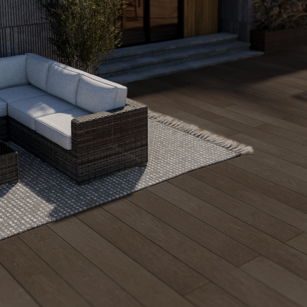 NewDeck Vlonderplank Terra Brown 244×20x2.8cm