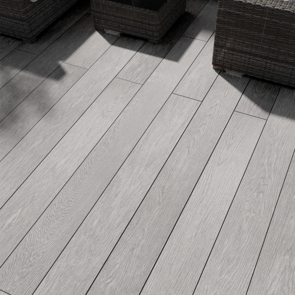 NewDeck Vlonderplank Weathered Grey 244×20x2.8cm